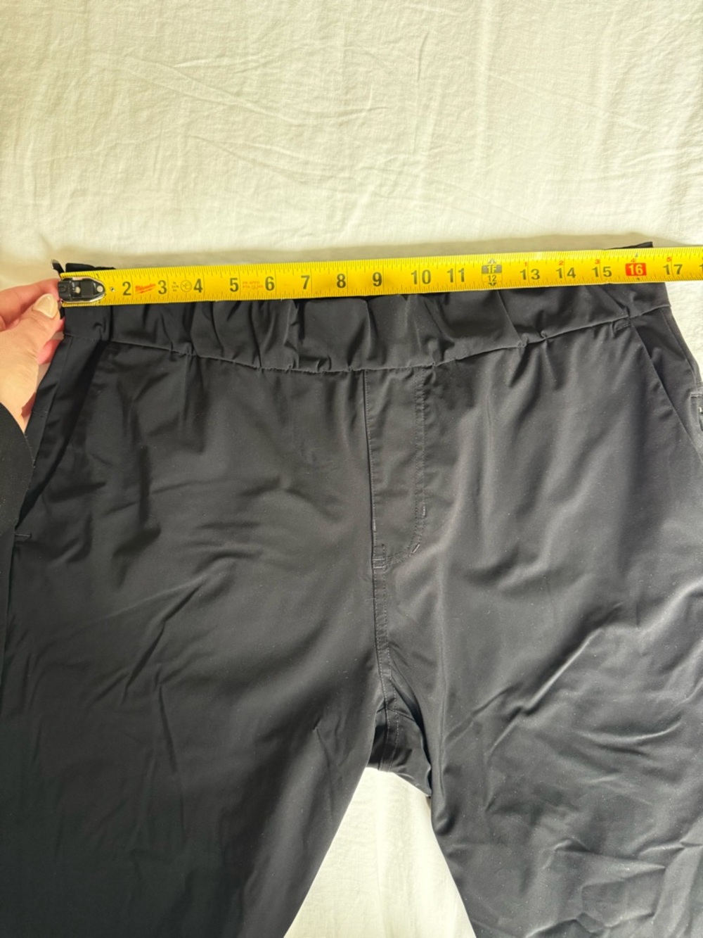 Vuori Miles Ankle Pant - Straight-Leg Black Stretch - Picture 9 of 10